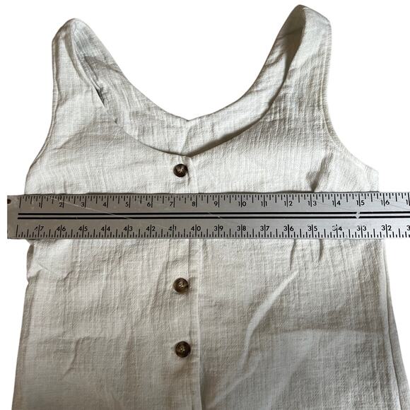 Urban Renewal Vintage Fabric & Reworked Romper Button Down Size XS - Picture 5 of 6